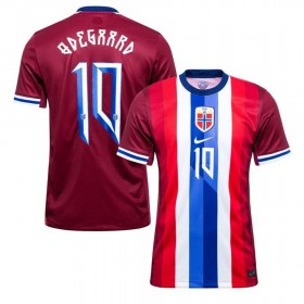 Günstige Fußballtrikots Norwegen Odegaard 10 Heimtrikot 2024 Kurzarm